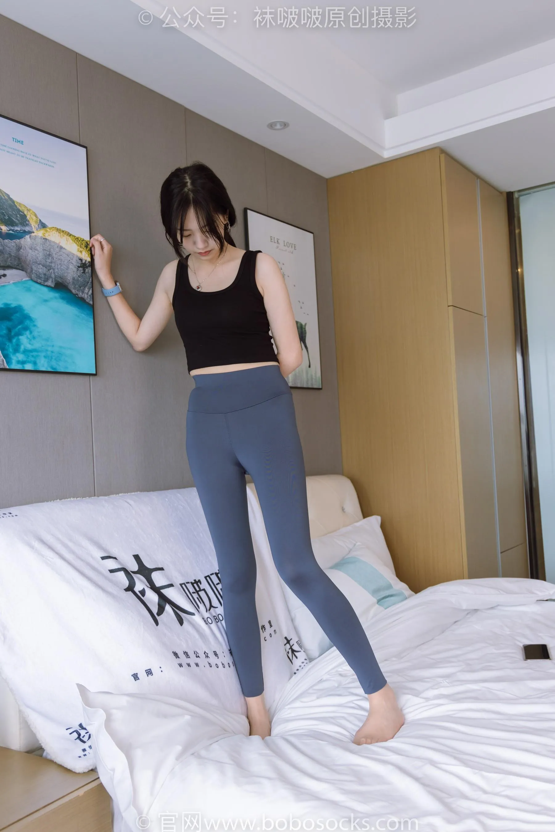 [BoBoSocks袜啵啵]NO.212 小甜豆-运动鞋、肉丝、瑜伽裤裤里丝[23] [53P]插图1